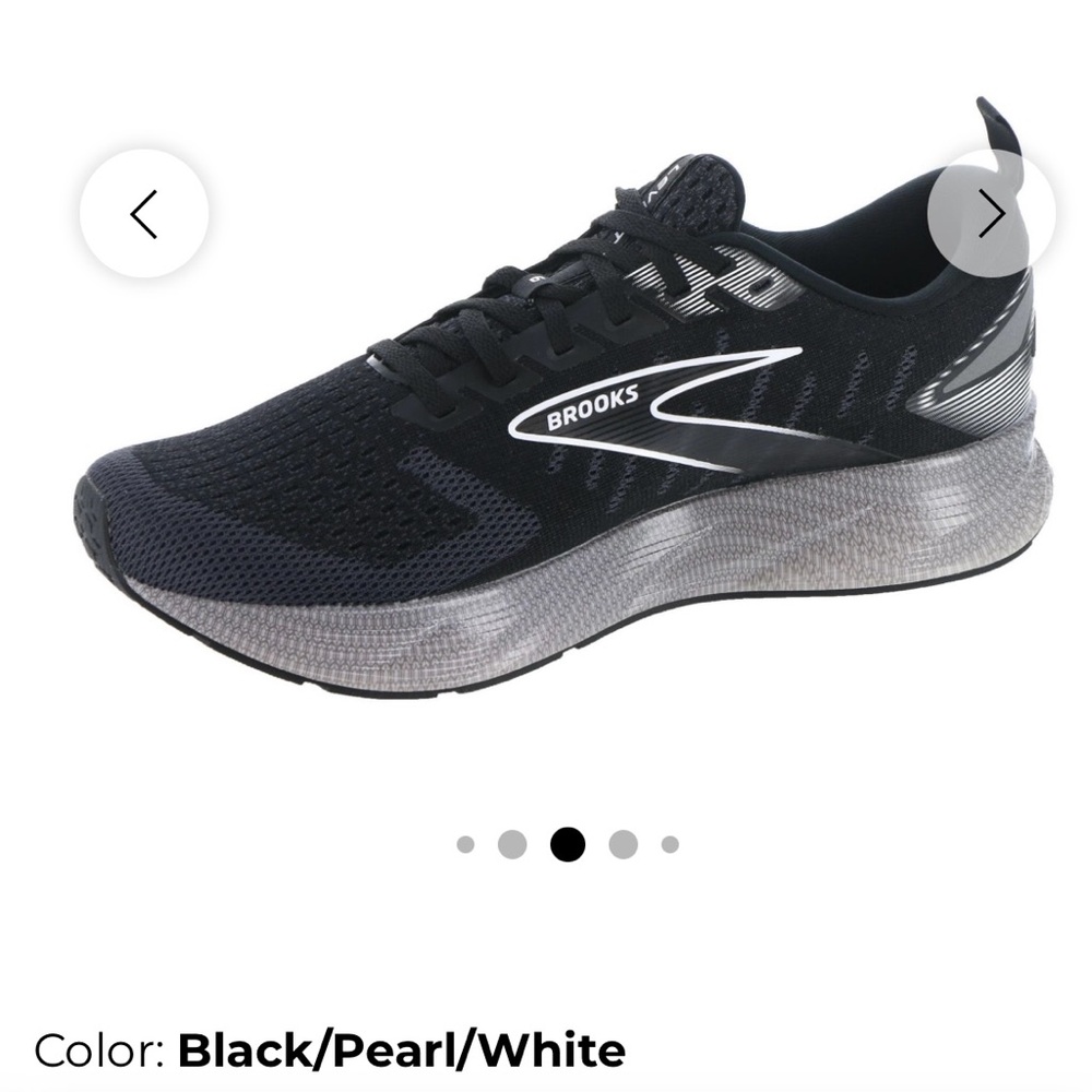Brooks Women's Athletic Shoes - Black and Pearl